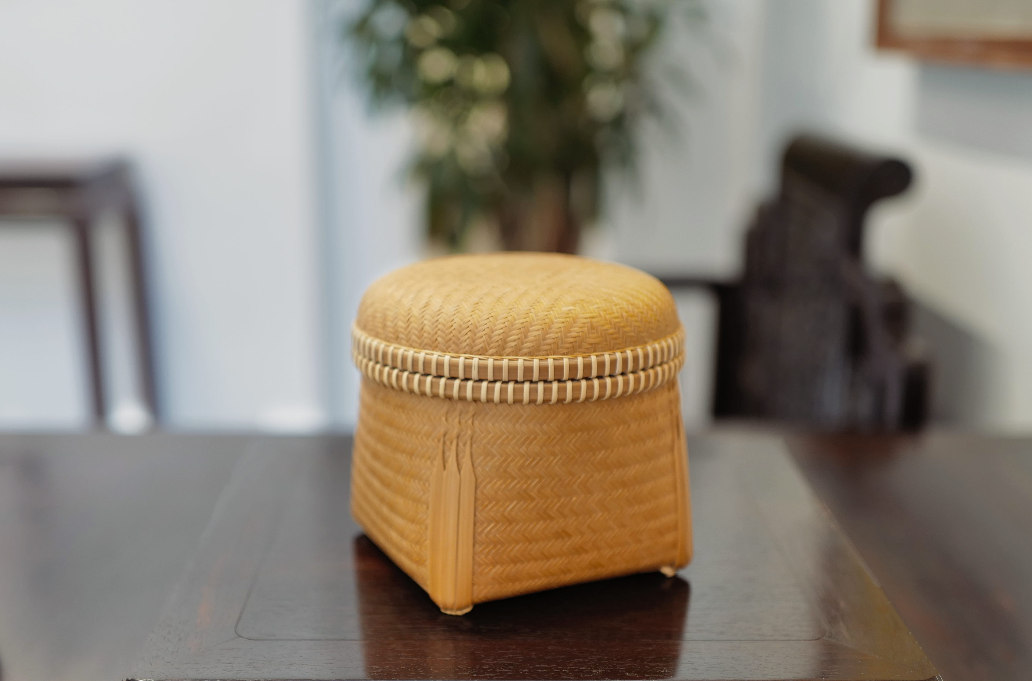 Bamboo Hand-woven Box Small 竹编小号帽盒– Sunzen Art Gallery Bamboo Hand-woven Box Small 竹编小号帽盒– Sunzen Art Gallery