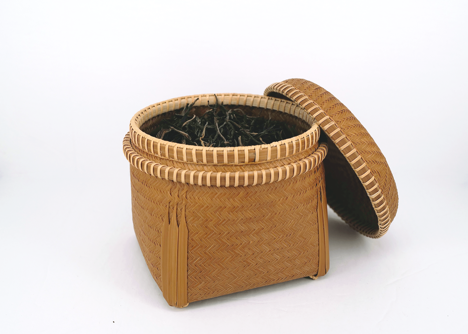Bamboo Hand-woven Box Small 竹编小号帽盒– Sunzen Art Gallery Bamboo Hand-woven Box Small 竹编小号帽盒– Sunzen Art Gallery