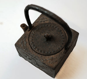 Square Tea Kettle with Lion Lid【狮摘钮·四方】