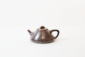 Classic Pyramid Silver Teapot【宽山堂经典石瓢急须】