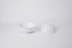 Xiaoya Blue and White Under Glaze Cup with Single Flower Design    小雅内绘青花玉脂杯